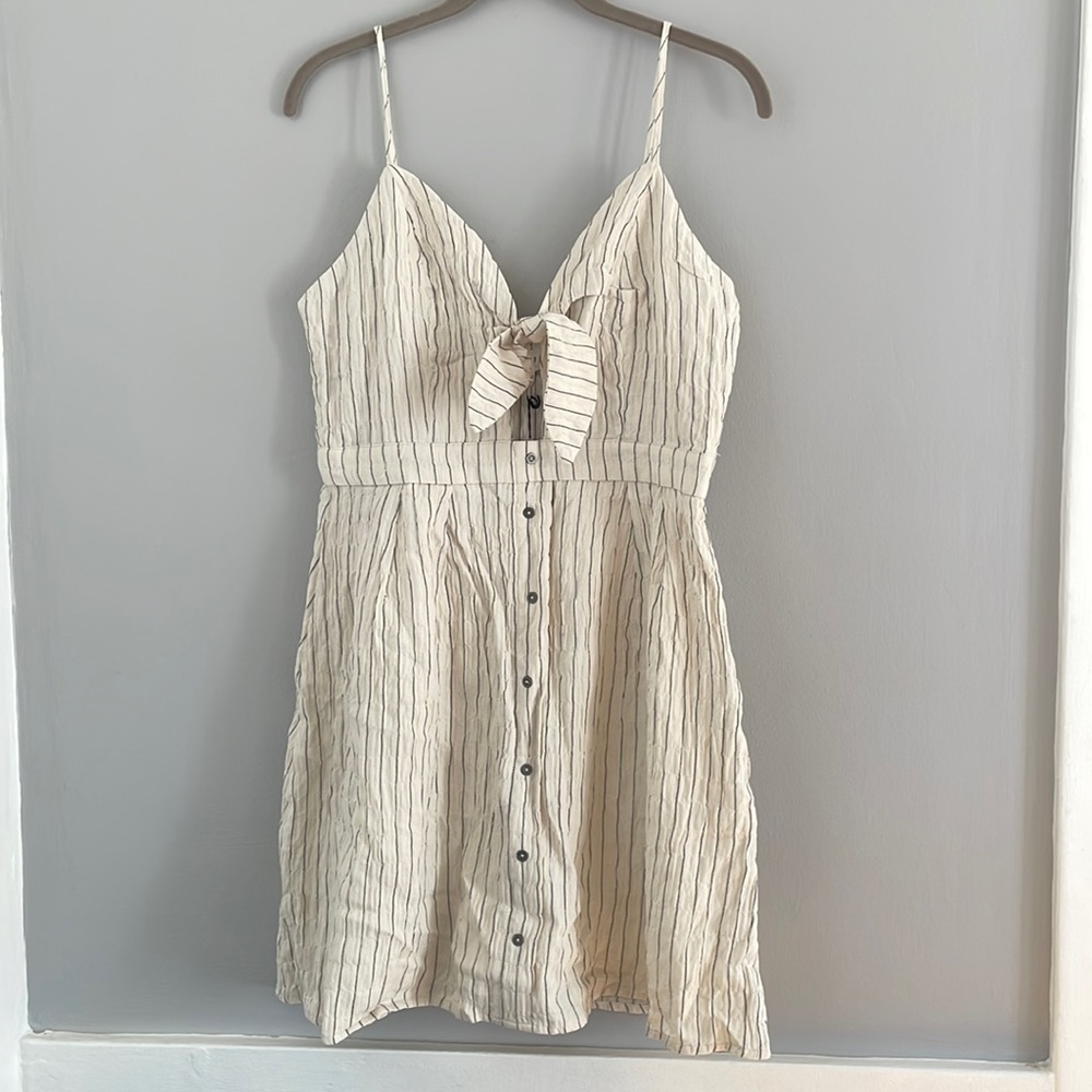 Lost + Wander striped mini dress